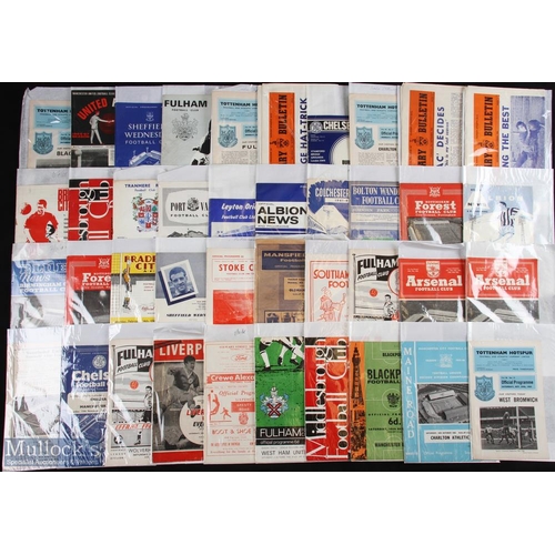 835 - 1961-1967 English League Football| Programmes, with noted programmes of Stoke City v Middlesborough ... 