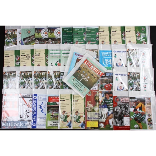 839 - 2000-2015 Welsh League Football Programmes most are related to Total Network Solutions FC with home,... 