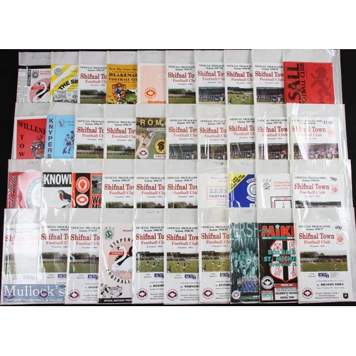 843 - 1996-1999 Non-League Football Programmes collection, league and cup matches the majority are non-lea... 