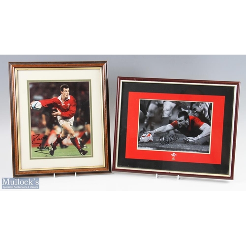 20 - Signed Rob Howley/Sam Warburton Framed Photos (2): c. 15