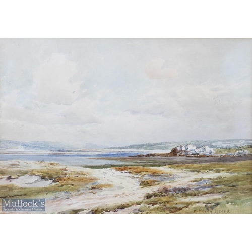 107 - H Percy Heard - RBA, RA, Walker Gallery (1866-1940) West Appledore from The Golf Links, Westward Ho!... 