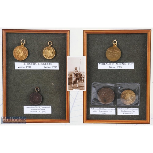 114 - Alexander (Sandy) Herd (Open Golf Champion 1902) collection of golf medals won from 1904-1923 (6): 2... 