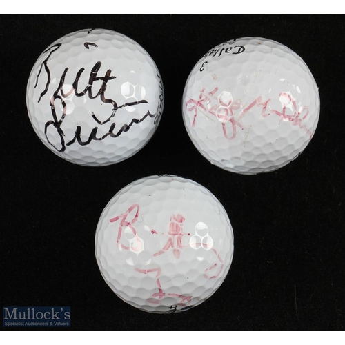 150 - 3x American LPGA Major and Tour winners signed golf balls - Brittany Lang US Open '16; Brittany Linc... 