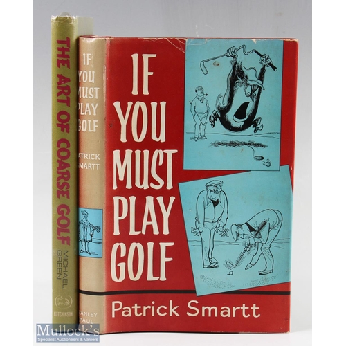 208 - 2x 1960s Books on Golf Humour Signed-Patrick Smartt - 