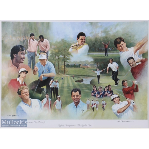 318 - Craig Campbell (after) The Ryder Cup signed ltd ed colour print no. 207/500 - titled 