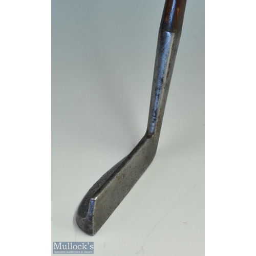 615 - James Braid Signature The Orion flanged blade putter stamped Harrods London and reg no. to the sole ... 