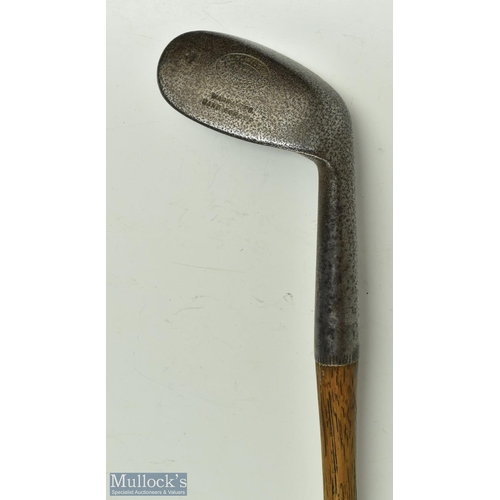 620 - B G Wilson Berkhamsted Special Concave face with deep punch face markings mashie niblick stamped wit... 