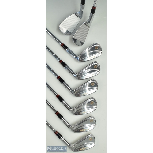 657 - Ben Hogan 'Apex Golden Anniversary 50th' Iron set (x8) 3 iron through to Equaliser, '1953-2003' numb... 