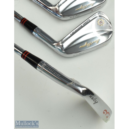 657 - Ben Hogan 'Apex Golden Anniversary 50th' Iron set (x8) 3 iron through to Equaliser, '1953-2003' numb... 