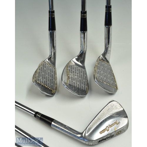 661 - Rare MacGregor 'Tourney Custom' Limited Edition Iron set (x11) 1 iron through to 9 iron, pitching an... 