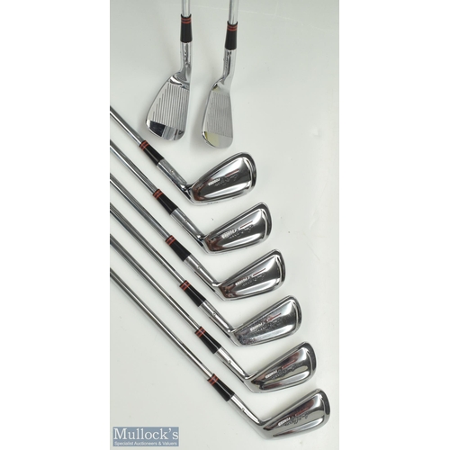 663 - Ben Hogan 'Apex' Forged FT-Worth-TX Iron set (x8) 3 iron through to Equaliser, serial No GB1438, Hog... 