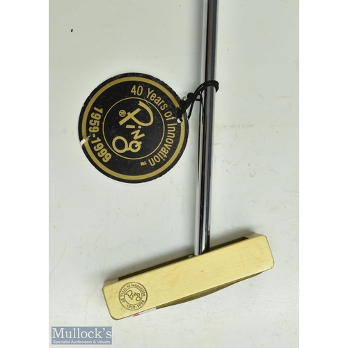 675 - Fine Limited Edition '40th Anniversary' A1 Ping by Karsten putter '40 Years of Innovation 1959-1999'... 