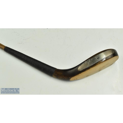 7 - Royal North Devon Golf Club 125th Anniversary Replica of an early longnose beech wood baffie in the ... 