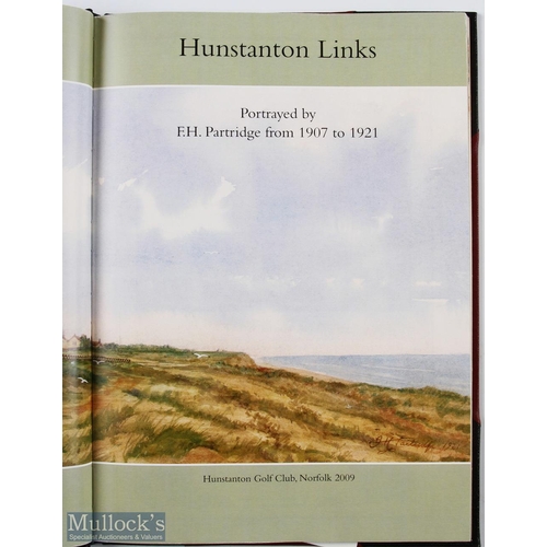 70 - Hunstanton Golf Links - Portrayed by F H Partridge from 1907 to 1921 - The Subscribers Celebration E... 