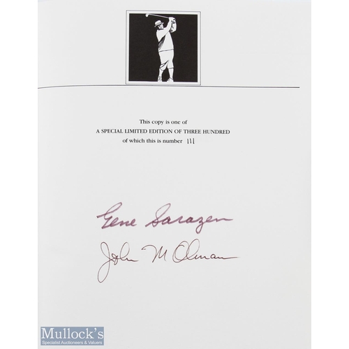 72 - Olman, John and Gene Sarazen signed by both - 