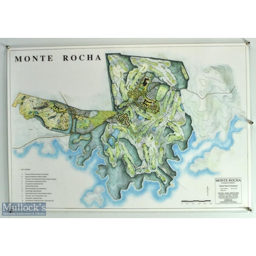 747 - Monte Rocha Portugal Golf Course Architectural Presentation plans by Mungo Park Associates depicts M... 