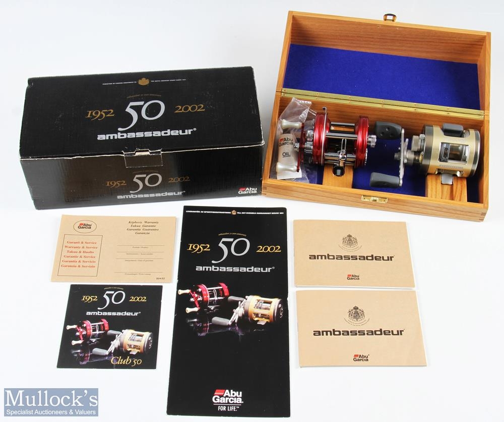 ABU Ambassadeur 50th Anniversary twin reel limited edition box set