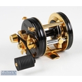 ABU Garcia Ambassadeur 5000 CDL multiplier reel in black with gold