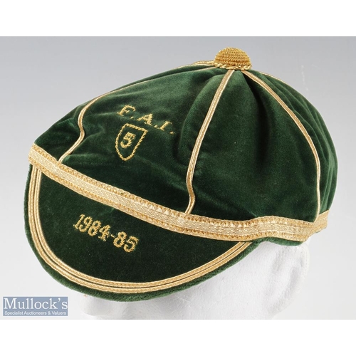 413 - 1984-85 Gerry Dale Republic of Ireland International Cap presented for 5 games Birmingham City & Rep... 