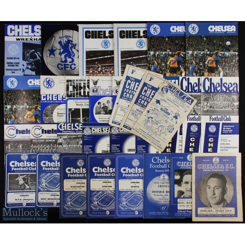 696 - Chelsea home match selection to include 1946/47 Sheffield Utd, 1947/48 Middlesbrough, Barrow (FAC) (... 