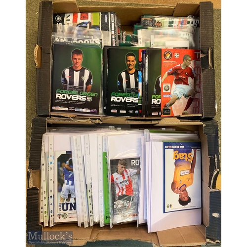 1293 - Collection of Forest Green Rovers football programmes to incl 08/09 (h) Barrow, Altrincham, 09/10 (h... 