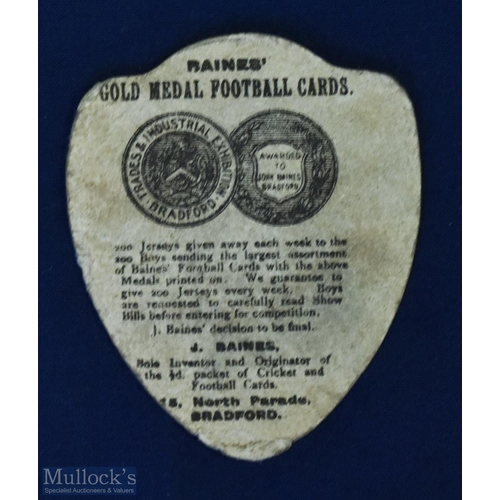 311 - Baines Rugby 'Shield' Card, Rochdale Rangers: Lovely colourful early such example, worn to rear but ... 