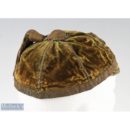 321 - Hugely rare 1879-80 Irish Rugby Cap: Wonderful item: we have handled only one earlier such Irish cap... 