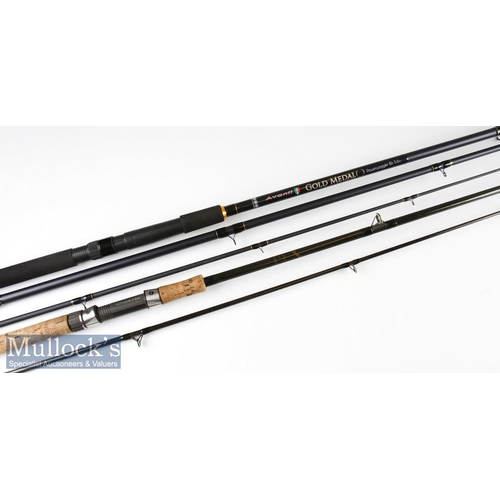 11 - 2x very good Carbon Speciman rods - Unused Avanti Gold Medal Powerwaggler 12ft 3pc Vitreous Interwea... 