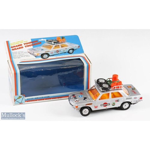 181 - Mercedes Benz Grand Touring Battery Operated Car with mystery bump n go action, made in Hong Kong, o... 