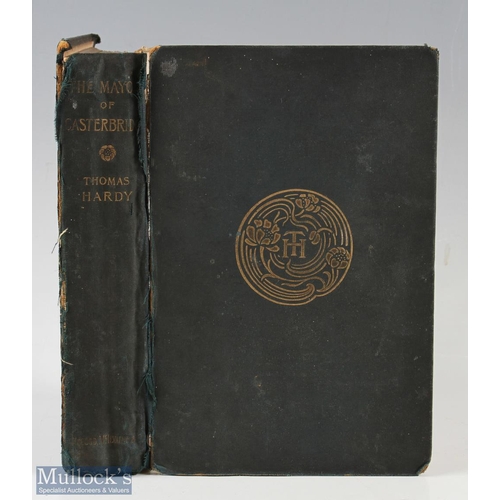 418 - Thomas Hardy, The Mayor of Casterbridge, 1895 first edition as a standalone novel, with etching, map... 