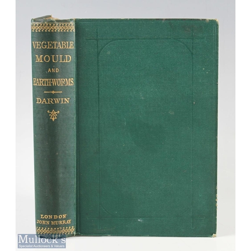 430 - 1881 1st edition The Formation of Vegetable Mould Through the Action of Worms by Charles Darwin, fou... 