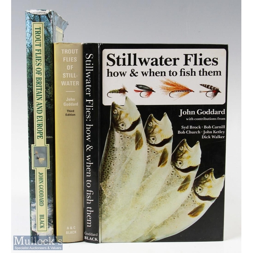 64 - Trout Flies of Stillwater John Goddard 1977, Stillwater Flies How and When to Fish Them John Goddard... 