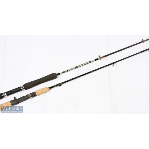 7 - Daiwa Graphite Megaforce 602MRB6ft spinning rod 8-17lb 1 piece, in good clean condition, plus Maxxim... 