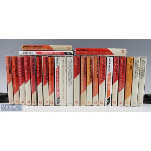 428 - Crime Thrillers - 2x boxes, mostly first editions, authors include: Ed McBain, Robert B Parker, Robe... 