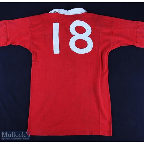 902 - 1955 British & Irish Lions - Russell Robins - Matchworn Rugby Jersey