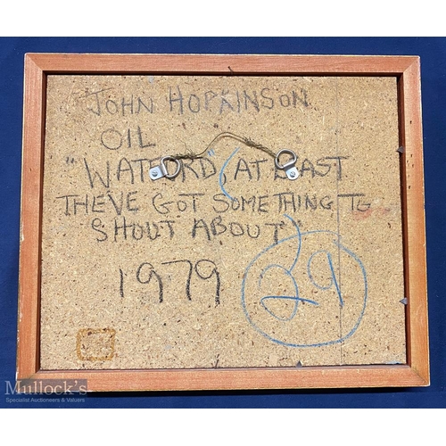 1066 - 1979 Hopkinson John Original Art Watford, At Last they're got something to shout about, signed and d... 