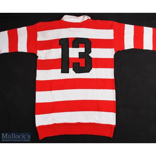 110 - Toshiro Yoshino (b.1960) Match Worn Japan 1985 international Rugby Jersey: No.13 to reverse, embroid... 