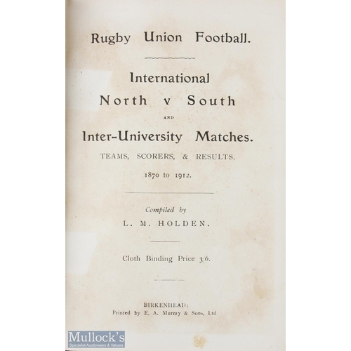 171 - Very Rare 1870-1912 RU Football Record Book: A little hidden gem, smaller than A5 225pp hardbound vo... 