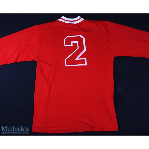 836 - 1971 Switzerland international match shirt v England 13 October 1971 in Basle, red with white cross,... 