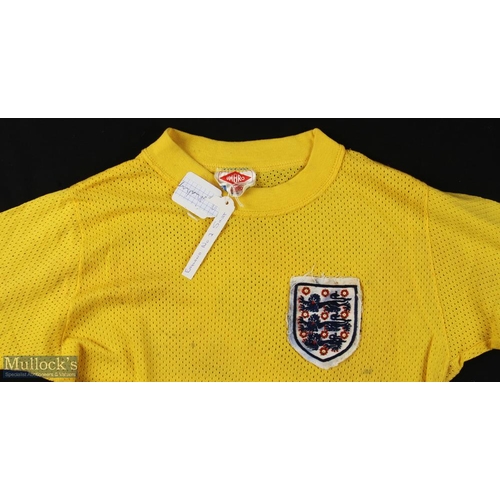 842 - 1973 England international match shirt v Poland 6 June 1973 World Cup qualifier at Chorzow, Poland; ... 