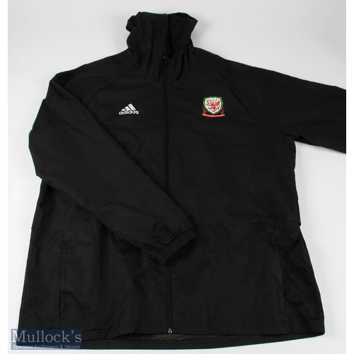 414 - Wales FA National Football Team Adidas Waterproof Jackets, both are size XL in good used condition. ... 