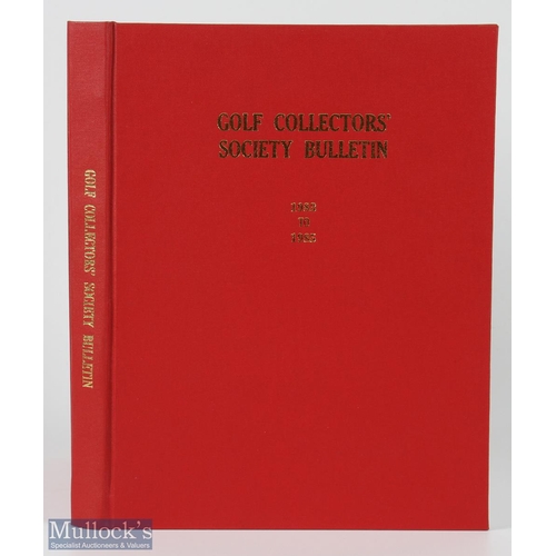 141 - Golf Collectors Society (USA) Special Bound Volume of the 