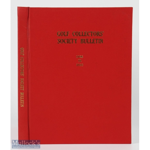 142 - Golf Collectors Society (USA) Special Bound Volume of the 