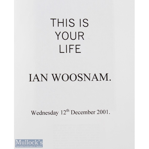 189 - 2001 Ian Woosnam Major Golf Champion 