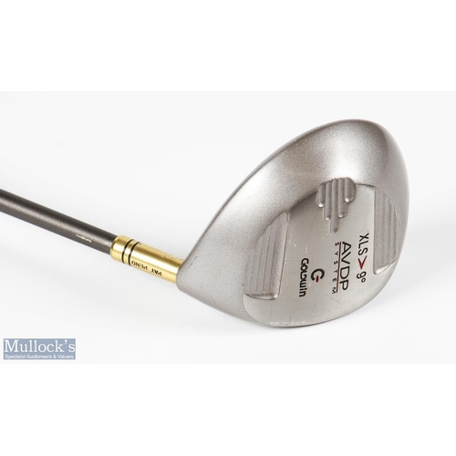 191 - Nick Price 3x Major Winner rare signed Goldwin AVDP System Driver - signed to the crown, 9.5 degree ... 