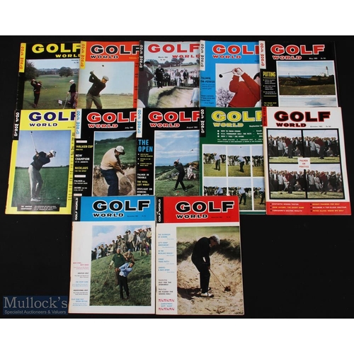 283 - 1963 Golf World Monthly magazines (12) a complete run-again published over 59 years ago. Note: Golf ... 