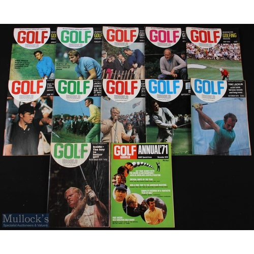 290 - 1970 Golf World Monthly magazines (12) a complete run - again published over 52 years ago. Note: Gol... 