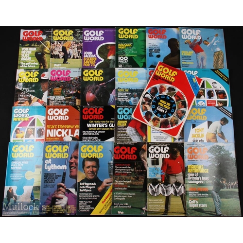 292 - 1973 & 1974 Golf World Monthly magazines (24) a complete run - again published nearly 50 years ago. ... 