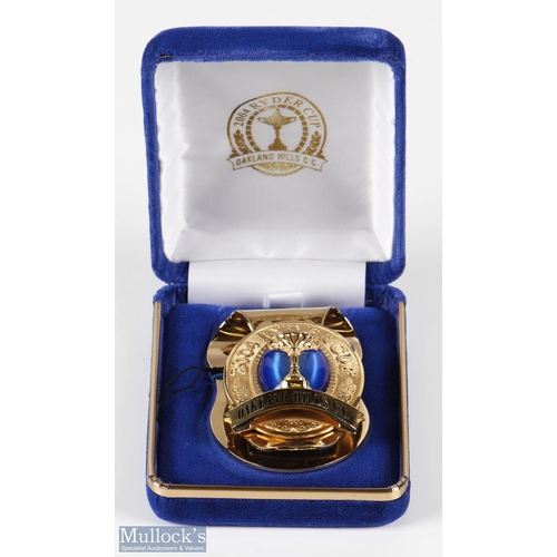 317 - 2004 Official Ryder Cup Presentation Gilt Embossed and Engraved Players/Official Money Clip - played... 