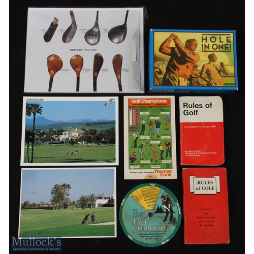 358 - Collection of R&A Rules of Golf Booklets and other interesting Ephemera (8) - 2x Royal Insurance 